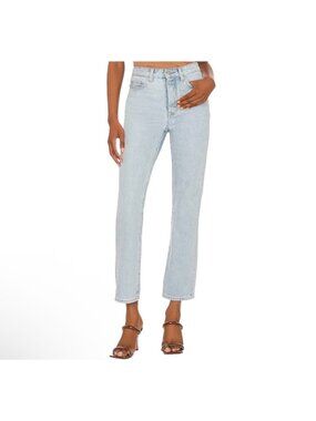 Lovers And Friends Reece High Rise Slim Straight Jeans Size 30